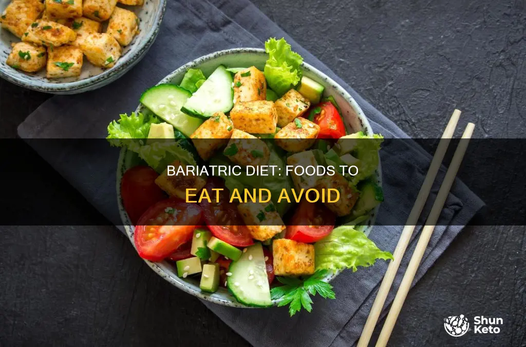 what does a bariatric diet consist of