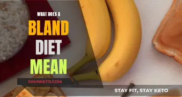 Bland Diet: Understanding Its Meaning and Purpose