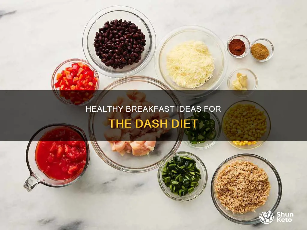 what does a dash diet breakfast look like