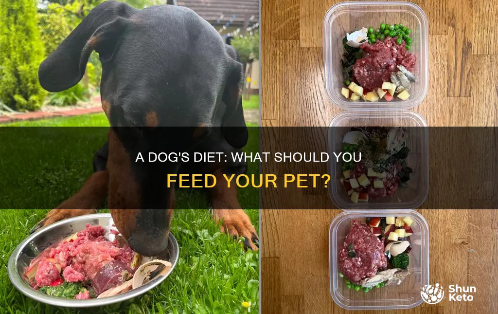 what does a dogs diet consist of