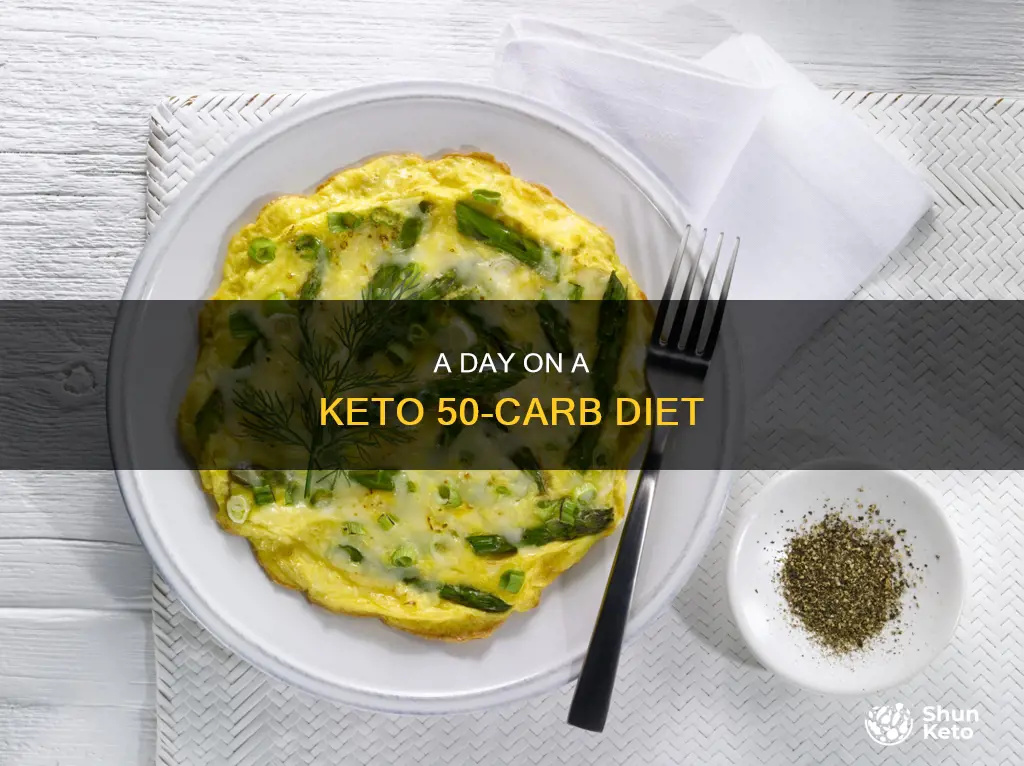 what does a keto 50 carb diet look like