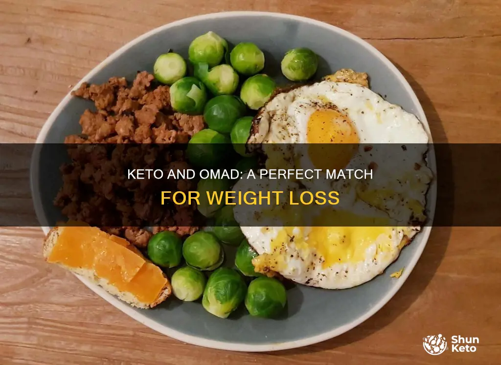 what does a keto omad meal look like