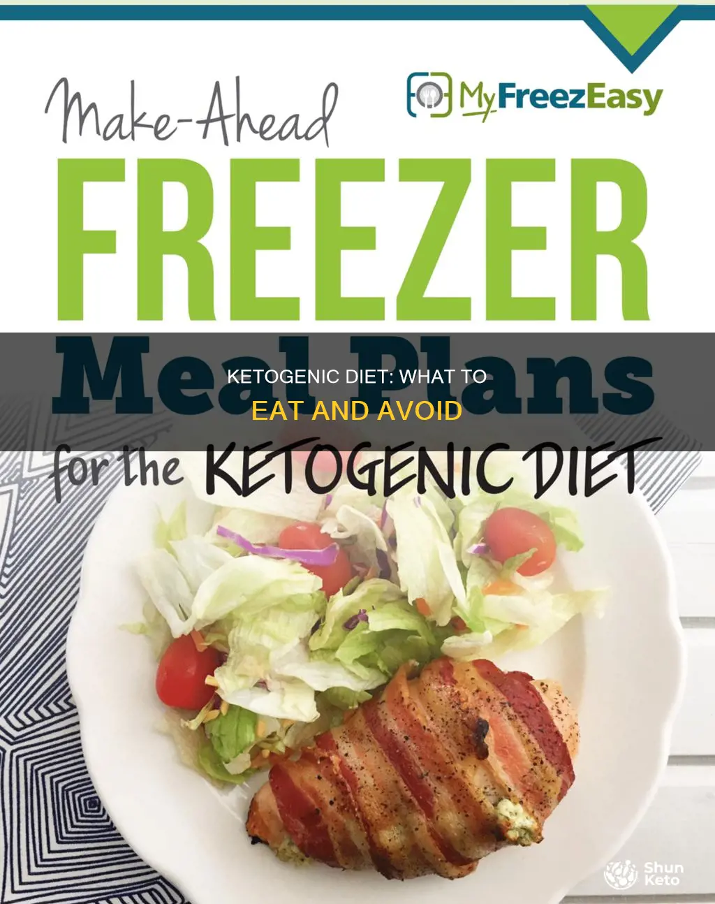 what does a ketogenic diet look like