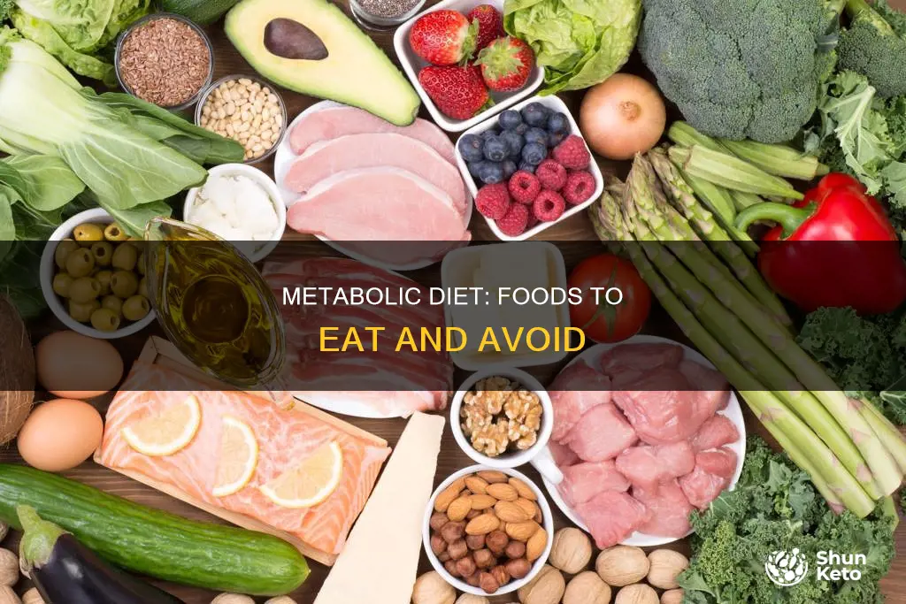 what does a metabolic diet consist of