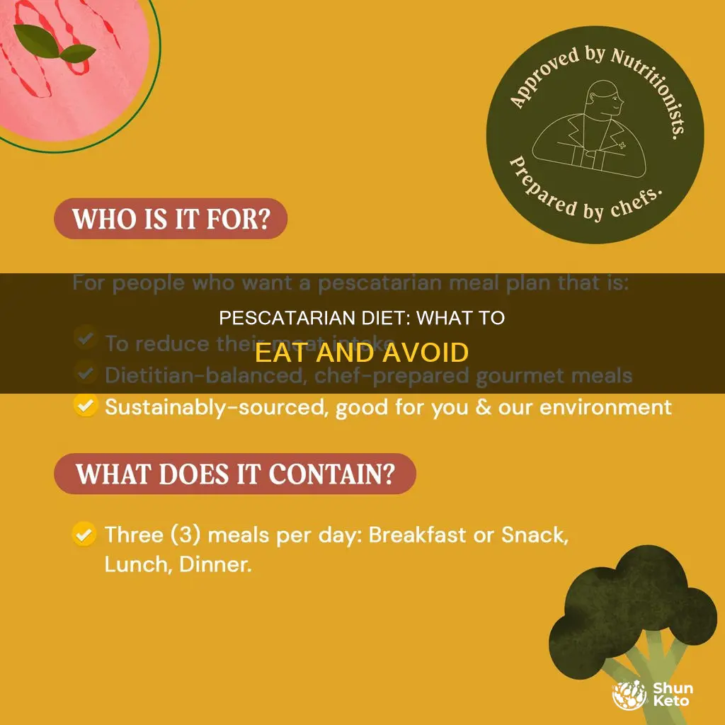 what does a pescatarian diet look like