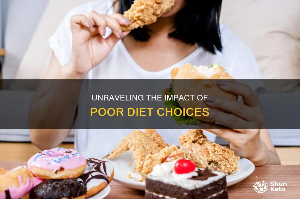 what does a poor diet mean