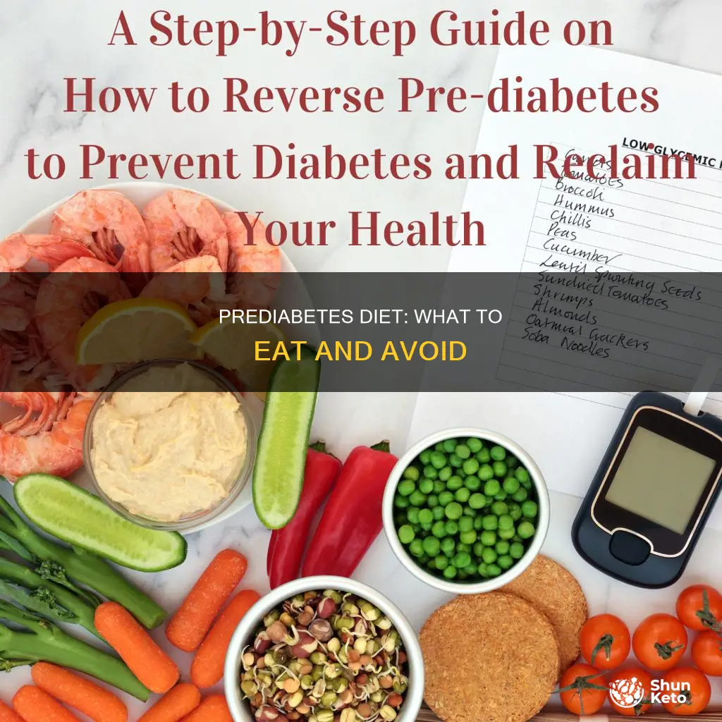 what does a prediabetic diet look like