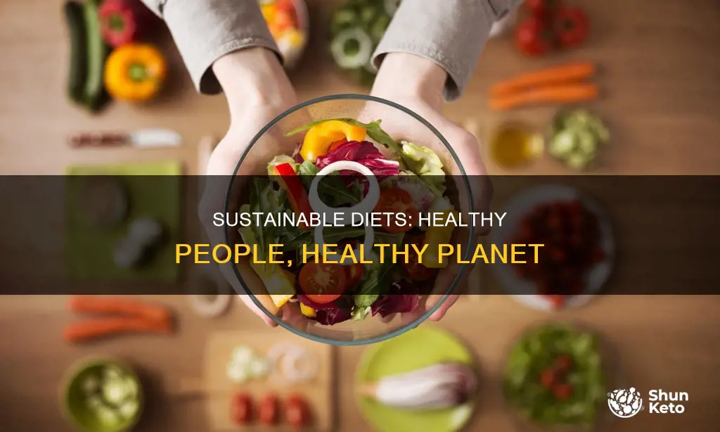 what does a sustainable diet look like
