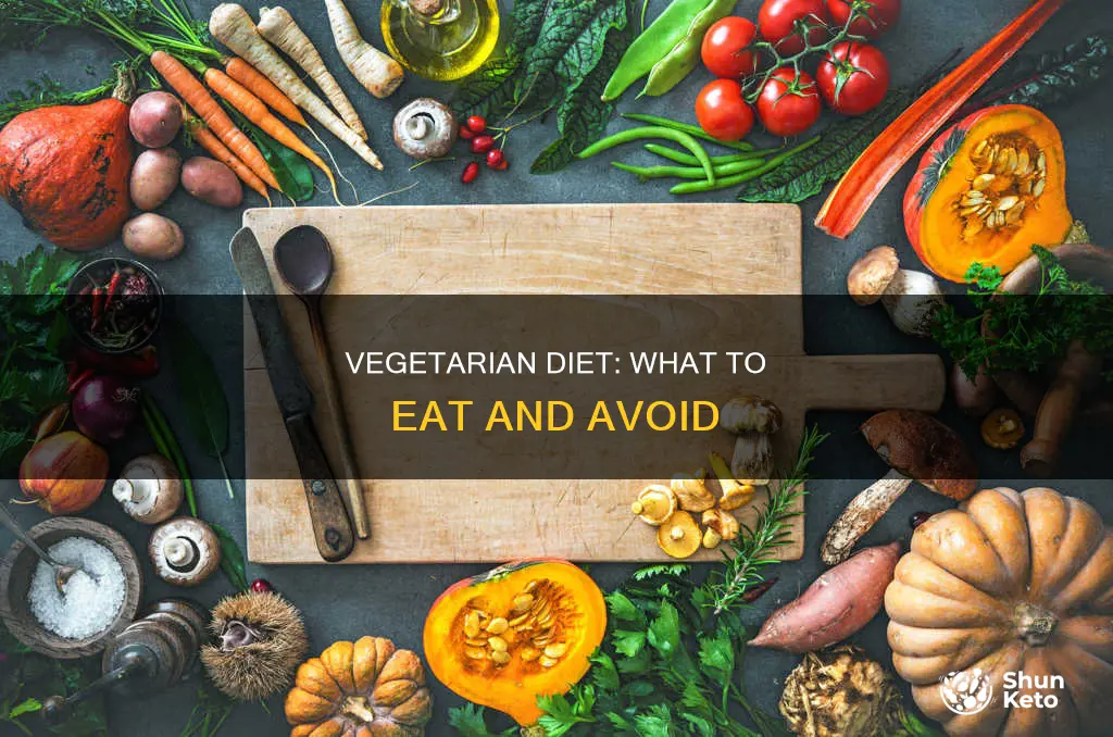 what does a vegetarian diet look like