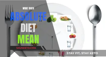 Absolute Diet: What Does It Mean?