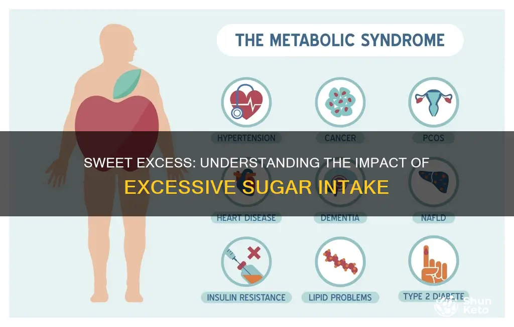 what does an abundance of sugars in your diet mean