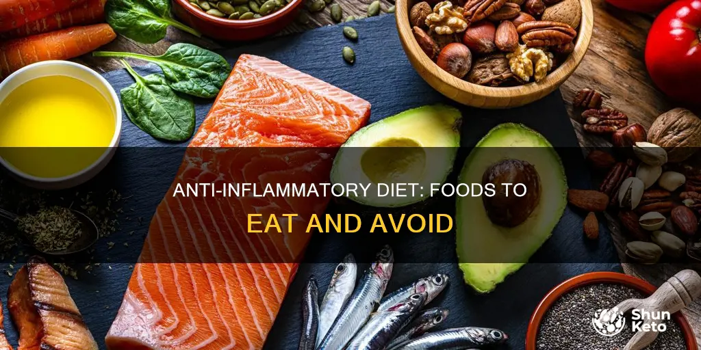what does an anti inflammatory diet consist of