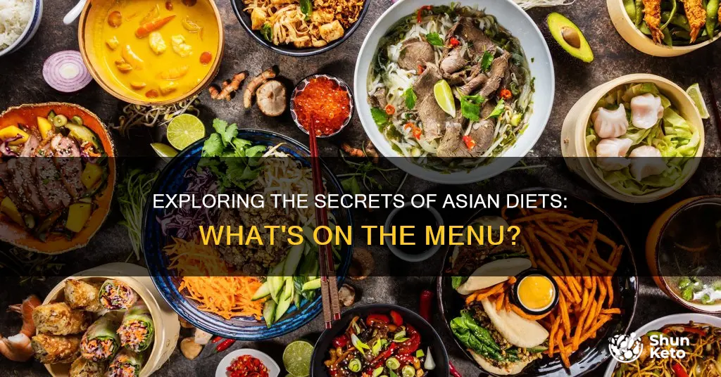 what does an asian diet consist of
