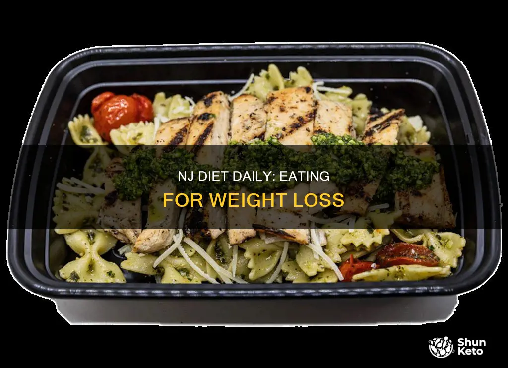 what does an nj diet daily day look like