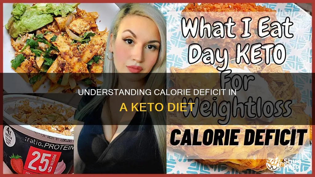 what does calorie deficit mean in keto