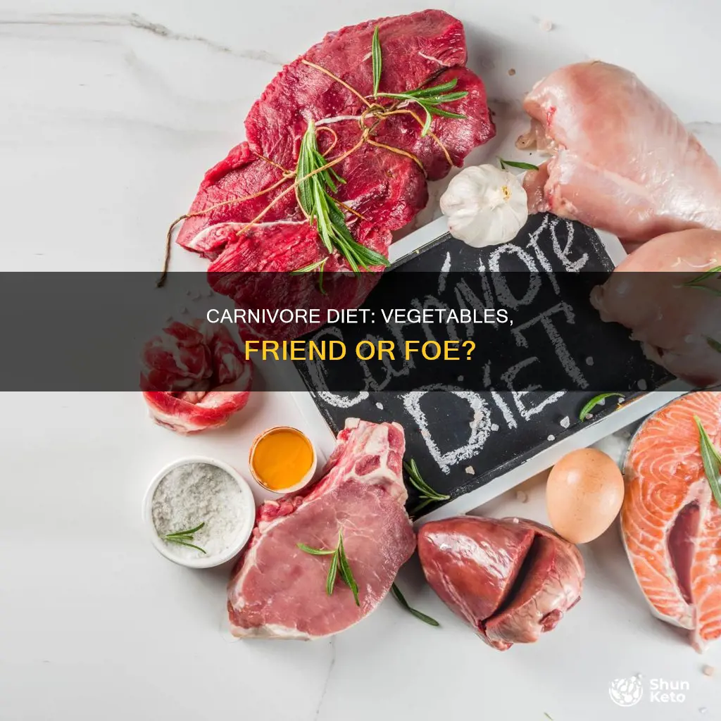what does carnivor diet say about vegetables