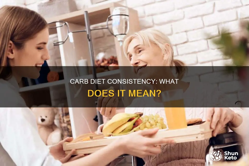 what does consistent carb diet mean