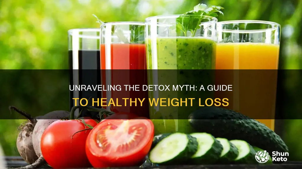 what does detox mean when dieting