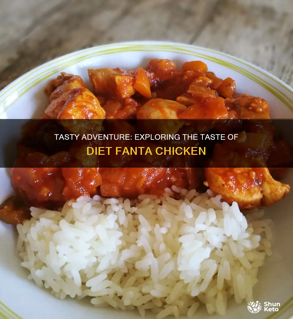 what does diet fanta chicken taste like