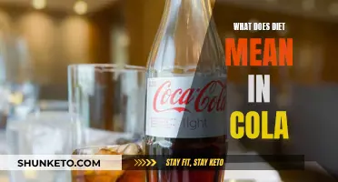 Cola's Diet Mystery: What Does It Mean?