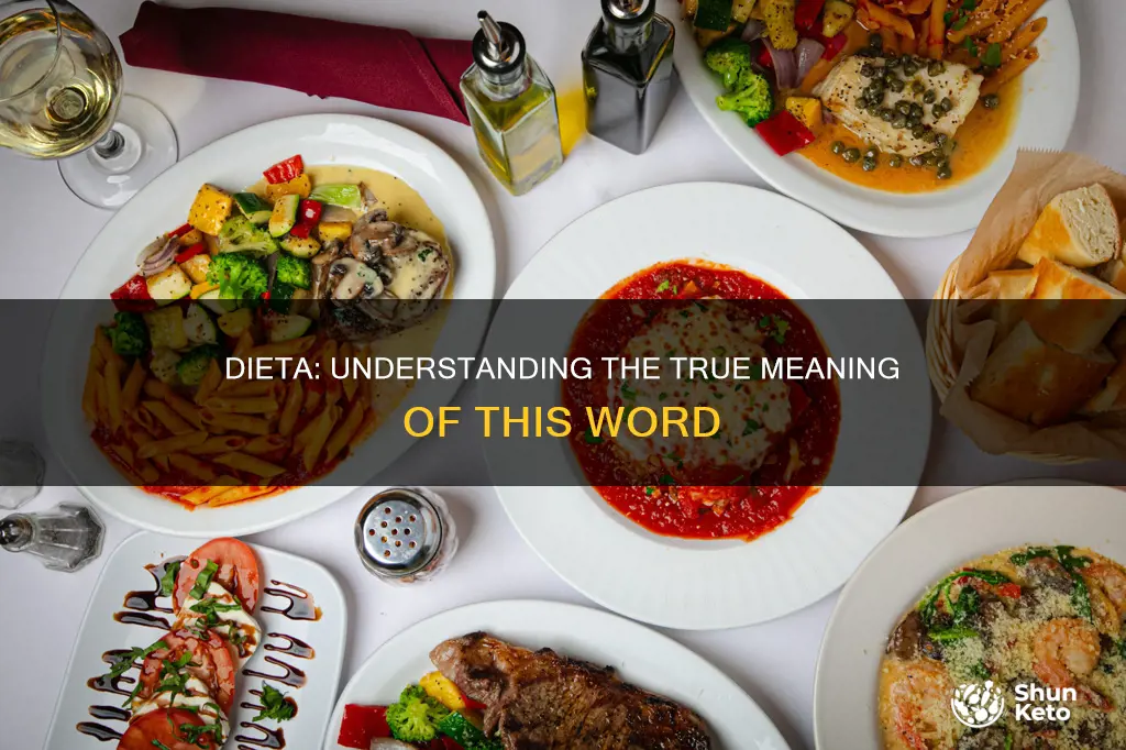 what does dieta mean