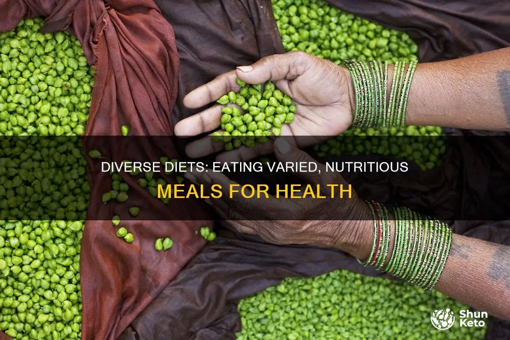 what does diverse diet mean