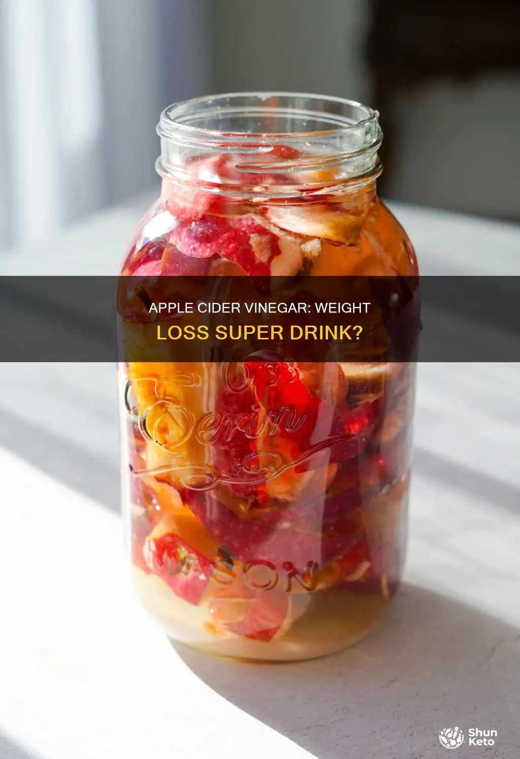 what does drinking vinegar do on a diet