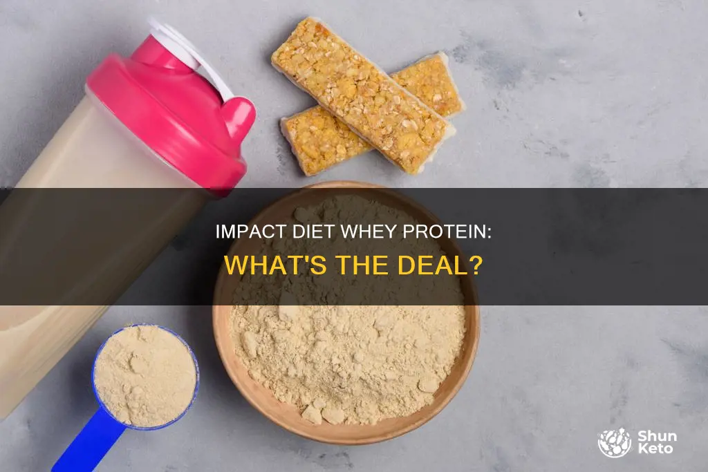 what does impact diet whey protein do
