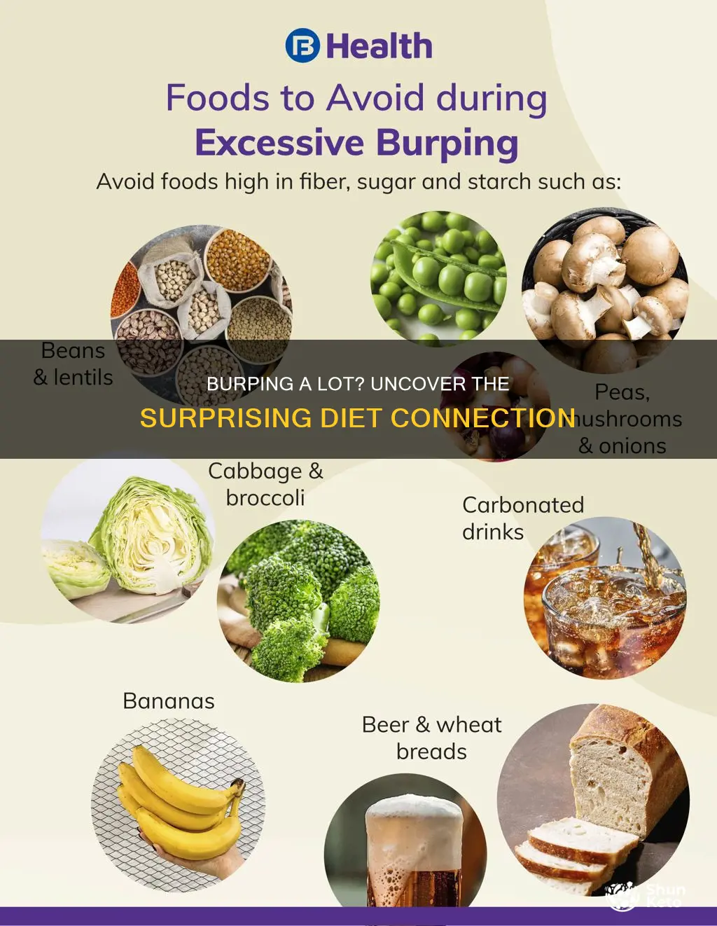 what does it mean if you burp alot in diet