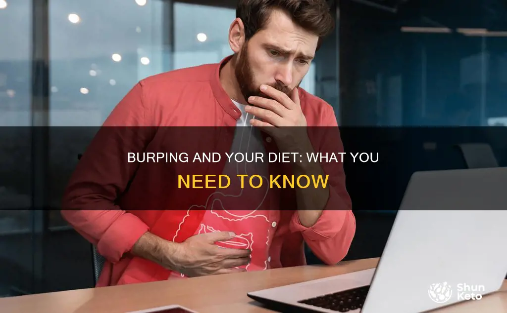 what does it mean if you burp alot in diet
