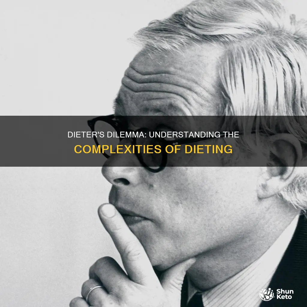 what does it mean to dieter