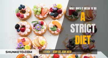 Strict Dieting: What It Really Means and Entails