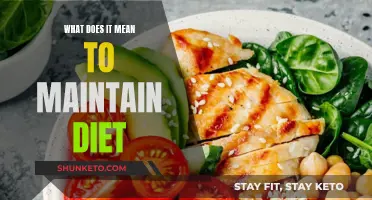 Maintaining a Healthy Diet: What Does It Really Mean?