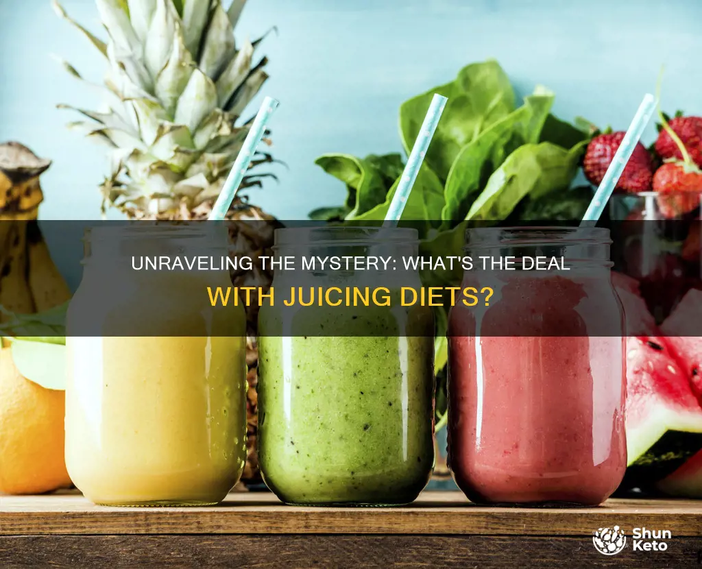 what does juicing diet mean