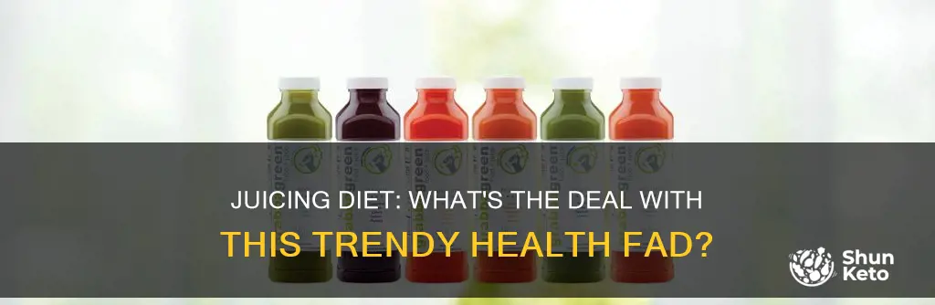 what does juicing diet mean