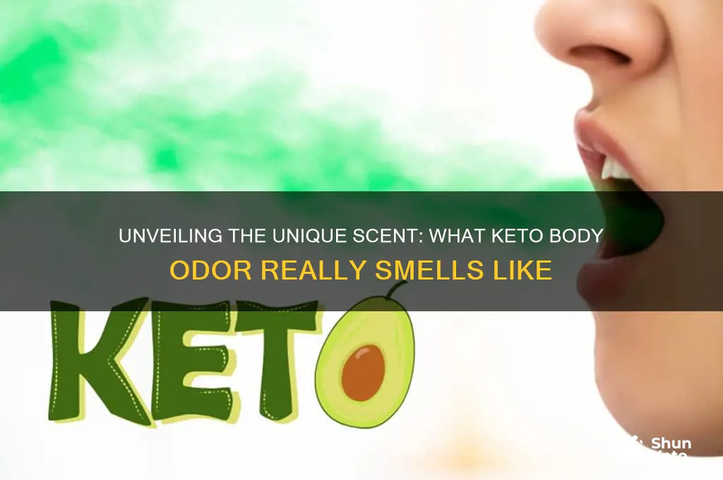 what does keto body odor smell like