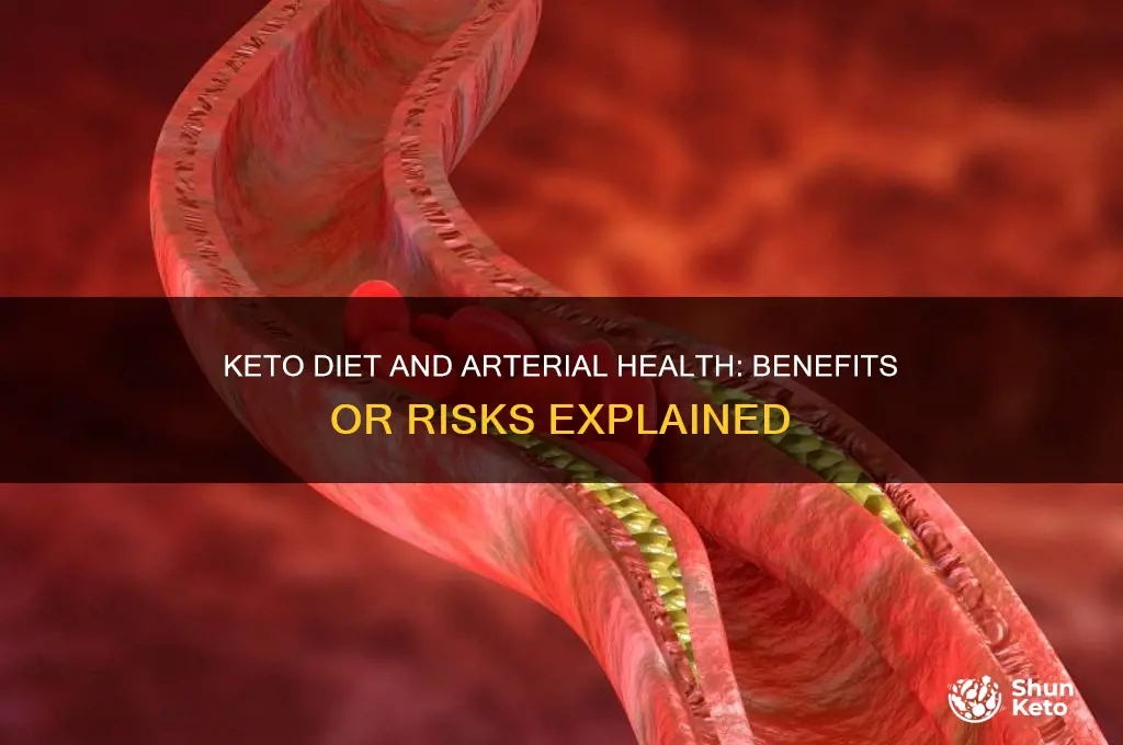 what does keto diet do to your arteries