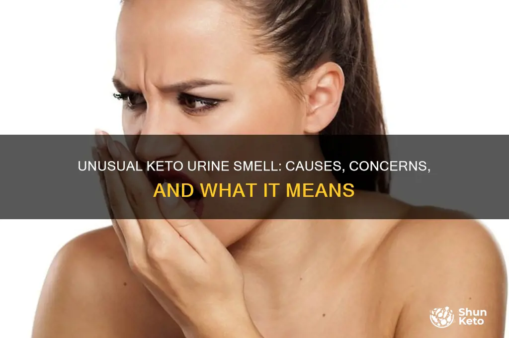 what does keto urine smell like