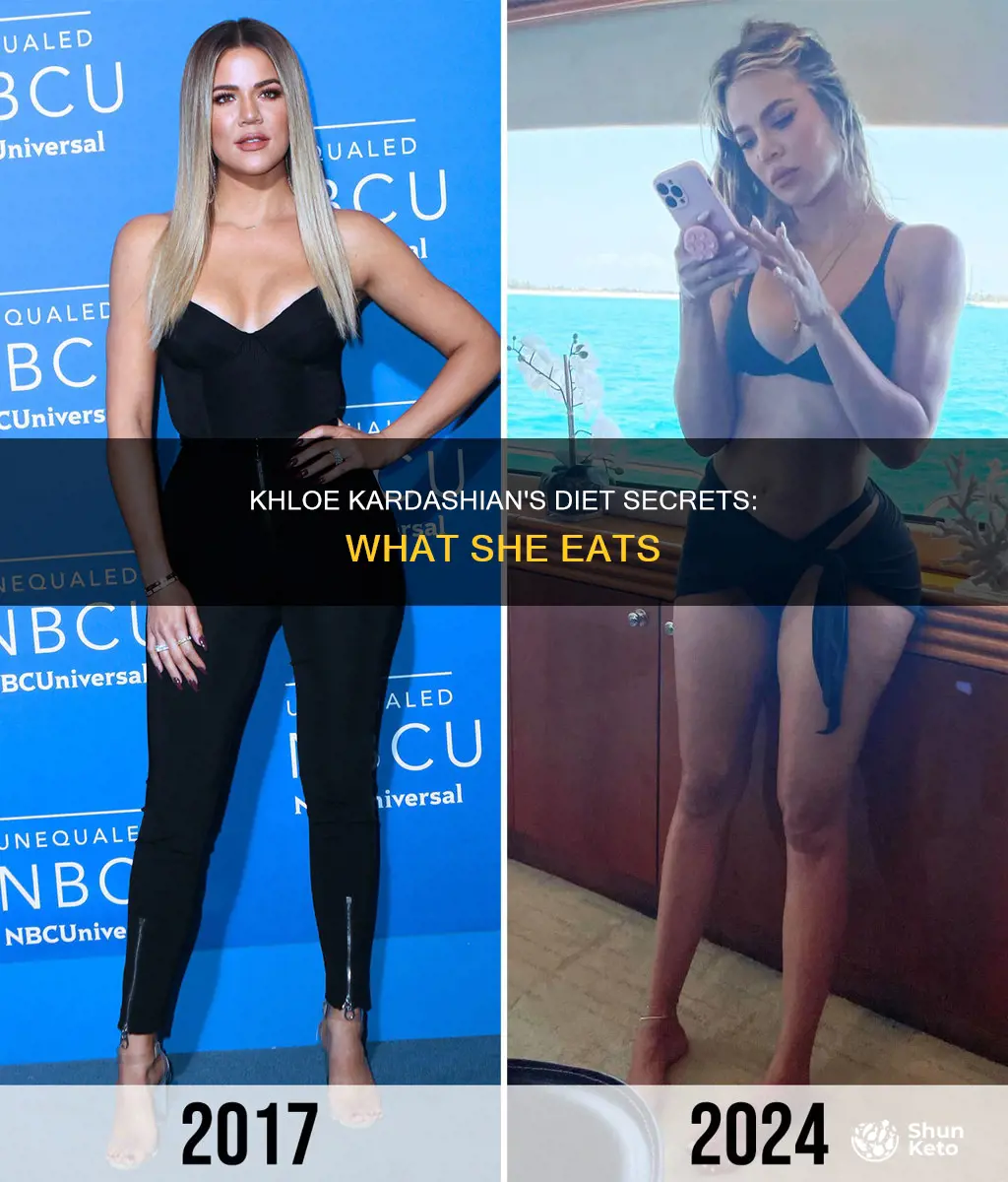 what does khloe kardashian diet consist of