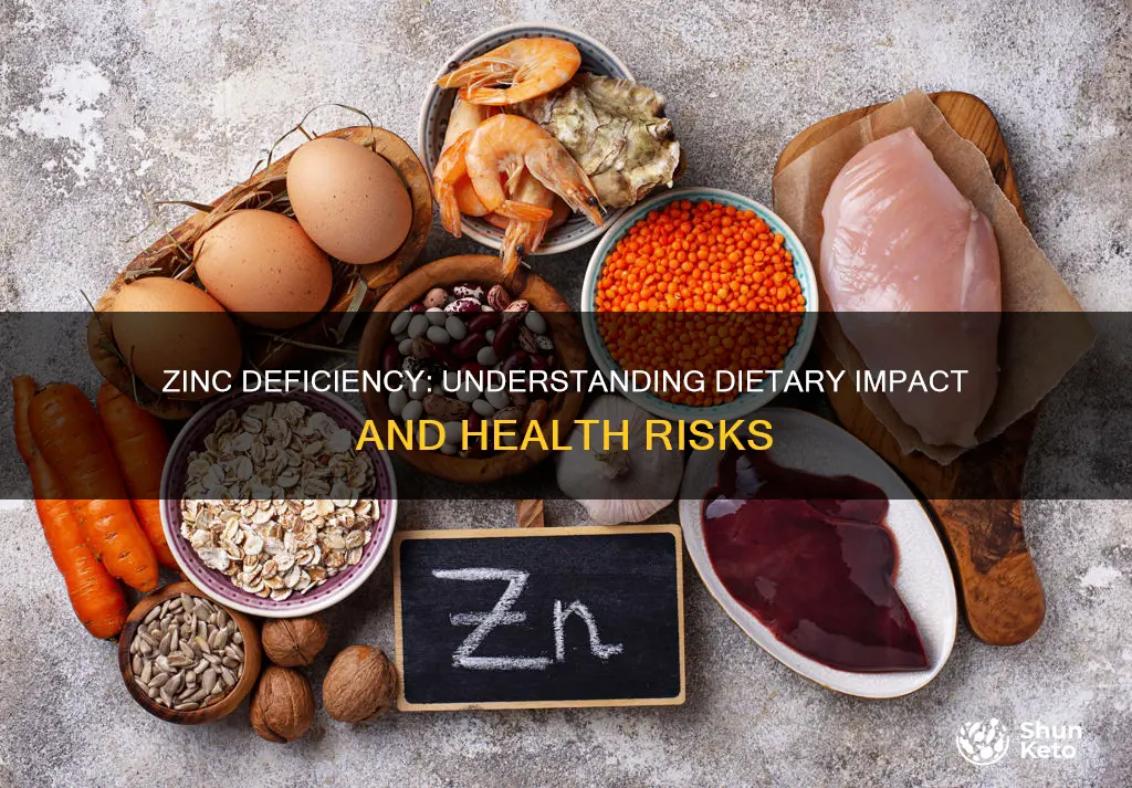 what does lack of zinc in diet cause