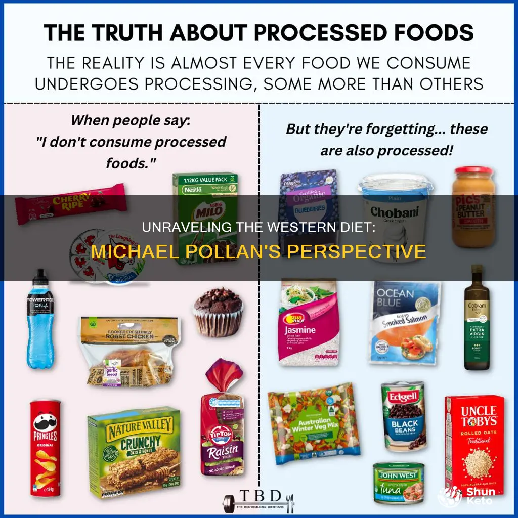 what does michael pollan mean by the western diet