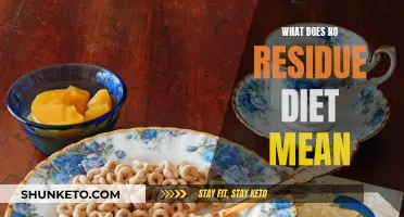 No Residue Diet: What Does It Mean?