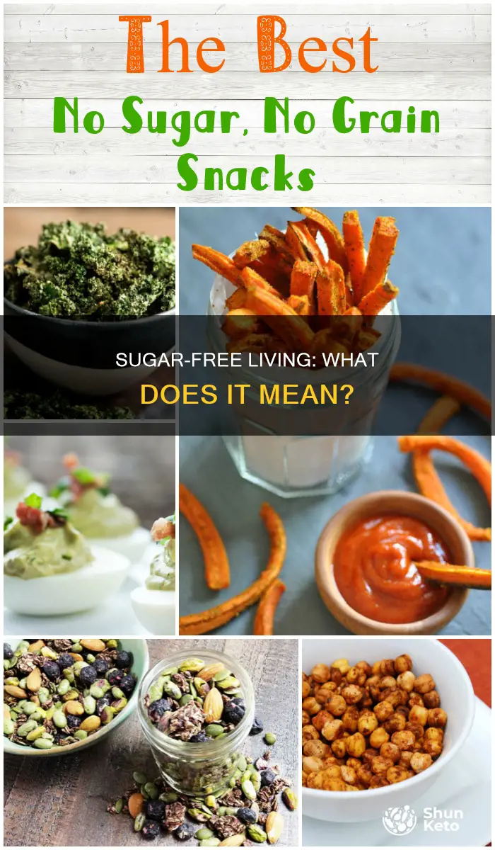 what does no sugar diet mean