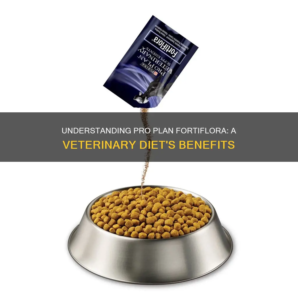 what does pro plan veterinary diets fortiflora