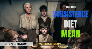 Understanding Subsistence Diets: Eating to Simply Survive