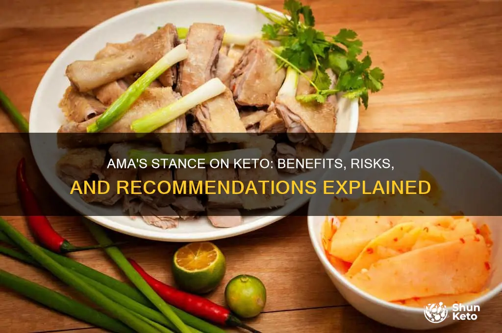 what does the ama say about keto diet