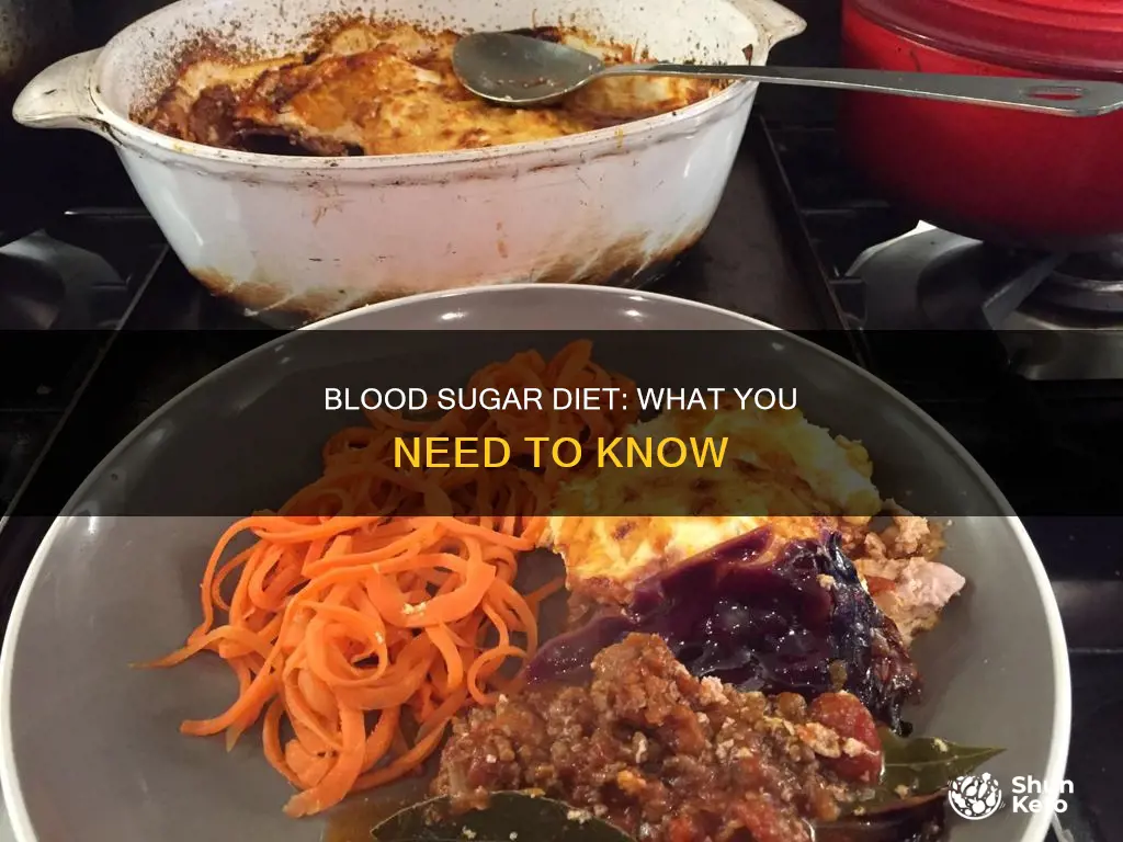 what does the blood sugar diet consist of