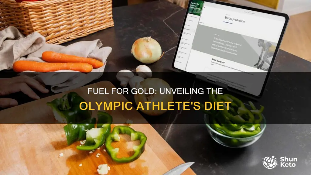 what does the diet of an olympic athlete look like