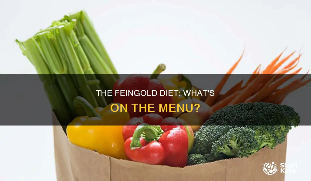 what does the feingold diet consist of