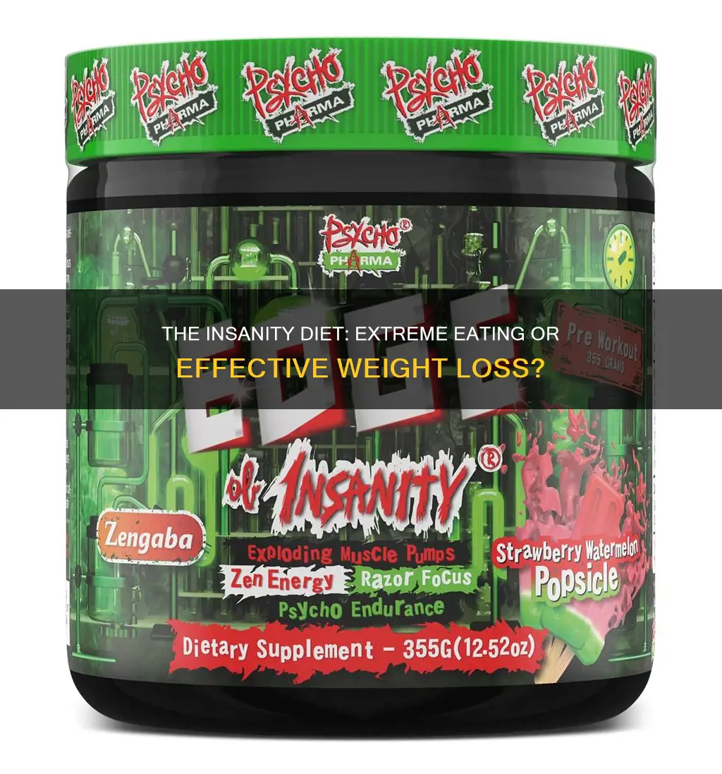 what does the insanity diet look like
